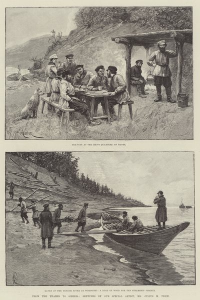 From the Thames to Siberia by Amedee Forestier